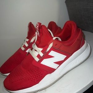 New balance sneakers red to two times very comfortable